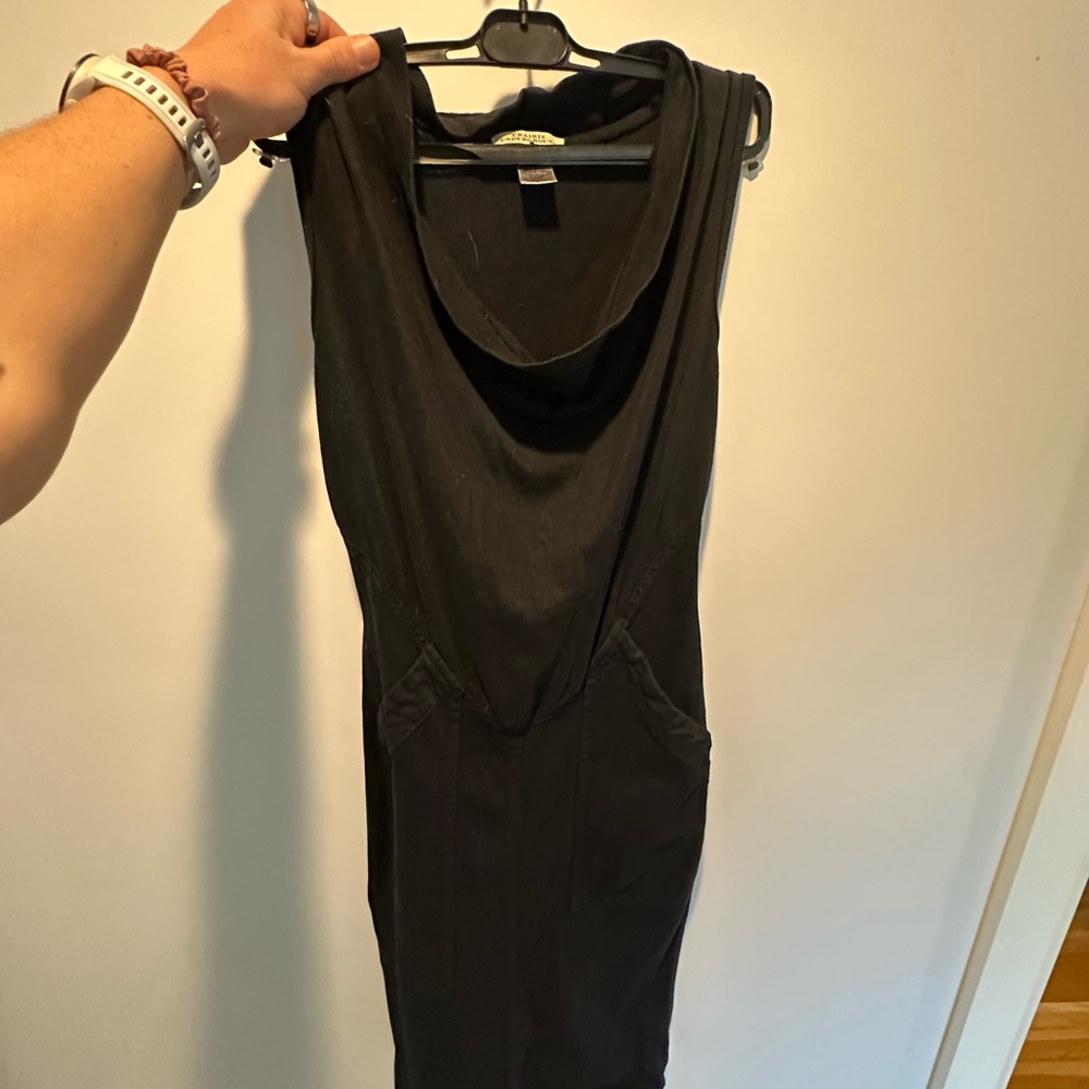 Prairie Underground Black Dress